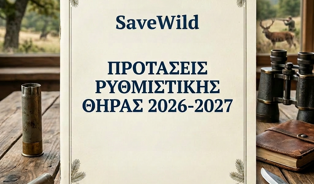 Το SaveWild υποβάλλει τις προτάσεις του για τη Ρυθμιστική Απόφαση Θήρας 2026-2027